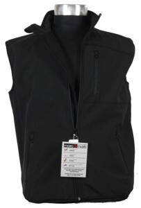 Softshell vest (Sort)