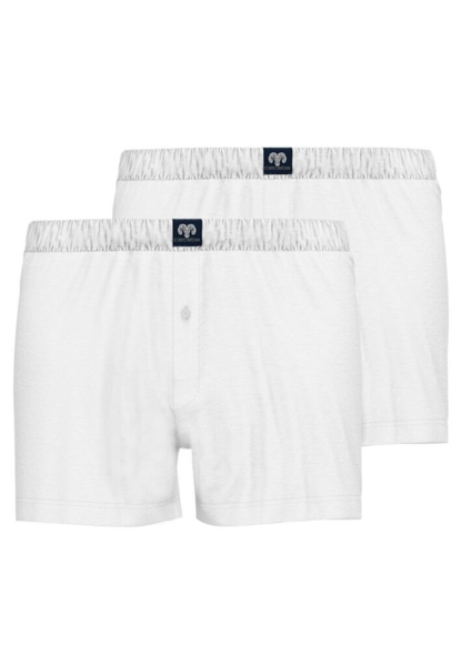 Hvide Boxershorts (2 stk pr. pk.) - Ceceba