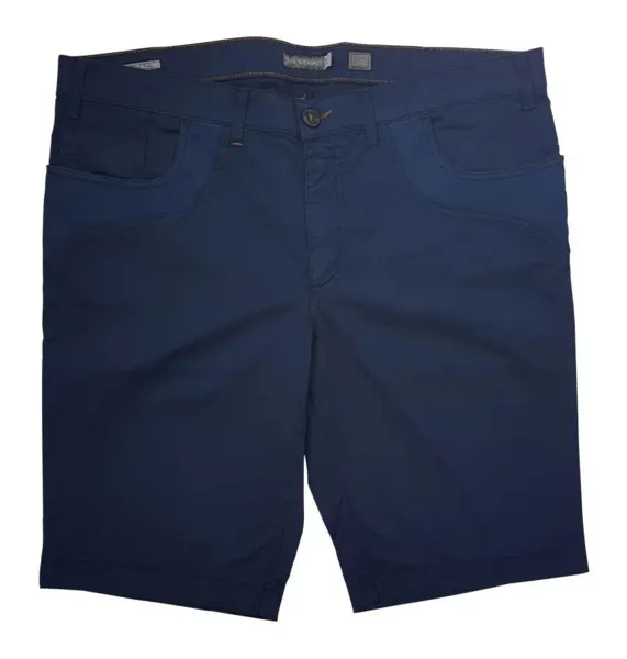 Navy blå Maxfort shorts m. elastan