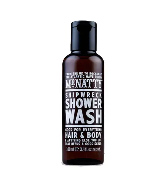 Mr. Natty Shipwreck Shower Wash (100 ml.) (Rejsestørrelse)