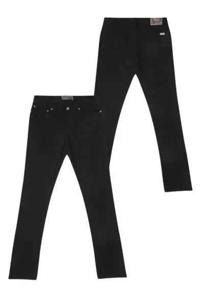 Ed Baxter Slim Fit Stretch jeans (32") (Sort)