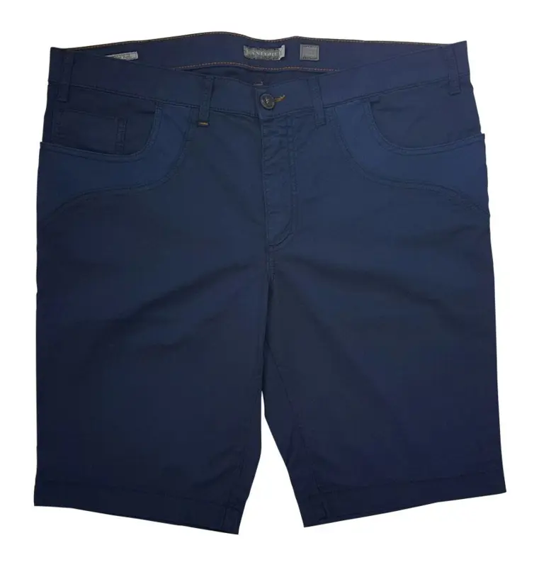 Navy blå Maxfort shorts m. elastan