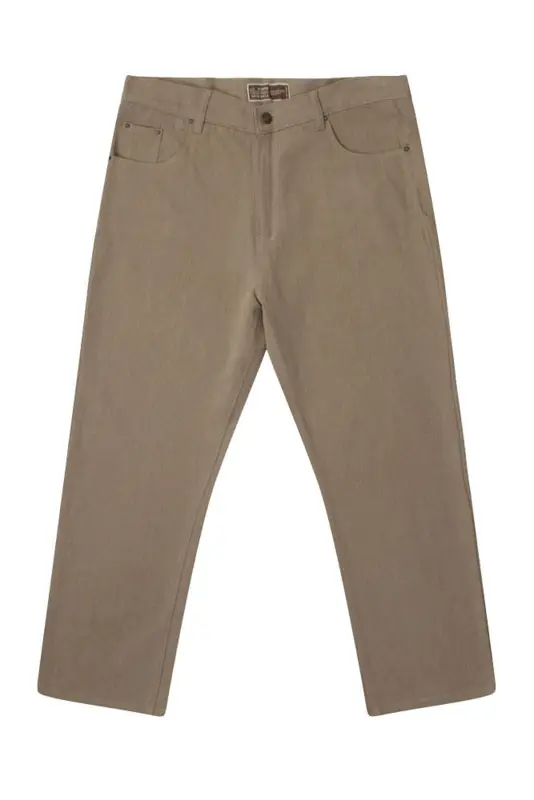 Ed Baxter sand-farvet jeans (30")