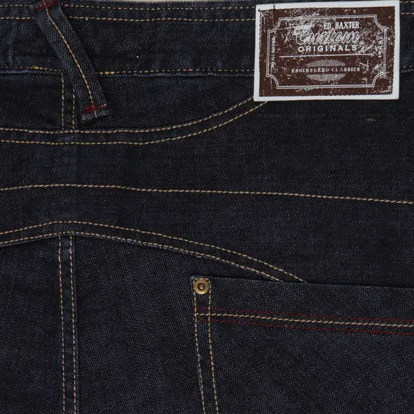 Ed Baxter fashion dark denim jeans (30")