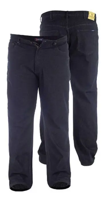Rockford Comfort Fit jeans (Sort) (38")