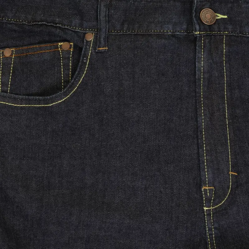 Dark denim stretch fit jeans (32") - Ed Baxter