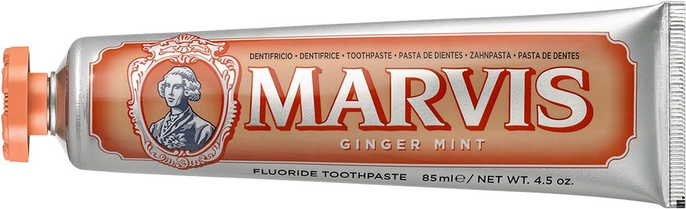 Marvis Ginger Mint Tandpasta m. flour (85 ml.)