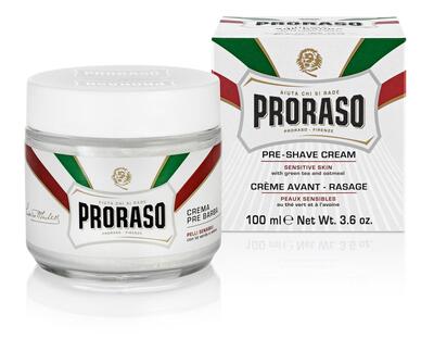 Proraso Preshave Cream m. Grøn Te & Havre