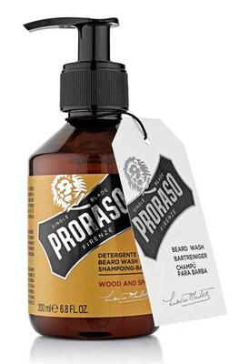 Proraso Skægshampoo, Wood & Spice, (200 ml.)
