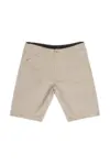 Beige hør shorts - Ed Baxter