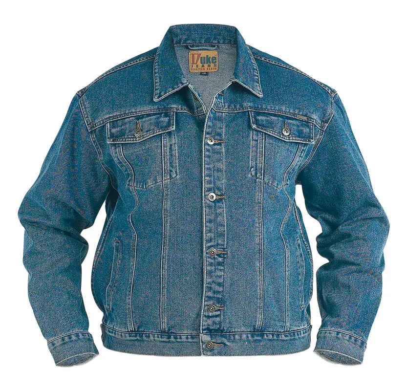 krøllet krater Mindre end Duke London Denim Jakke (Stonewash)