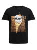 Sort T-shirt med "Summer Chill" print - Jack & Jones