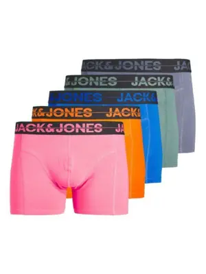 Trunks i 5 flotte farver (5 stk. pk.) - Jack & Jones