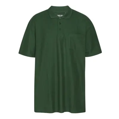 Lang flaskegrøn Polo-shirt (TALL) - ARKURI Fashion