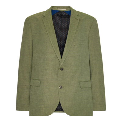 Grønmeleret blazer jakke - WEIS