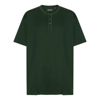 Flaskegrøn Grandad T-shirt - ARKURI Fashion