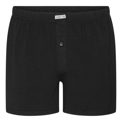 Sorte Boxershorts med elastan (2 stk. pk.)
