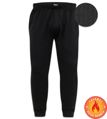 Sorte super soft thermal underbukser