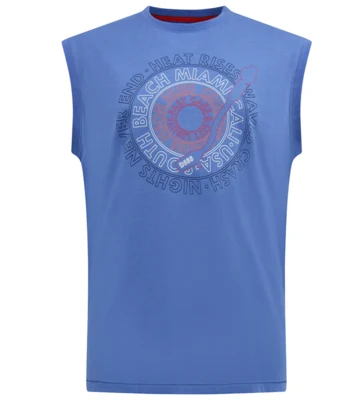 Ærmeløs T-shirt med “South Beach Miami” print