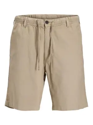 JPSTJAIDEN Vintage Khaki Waffle Resort Shorts