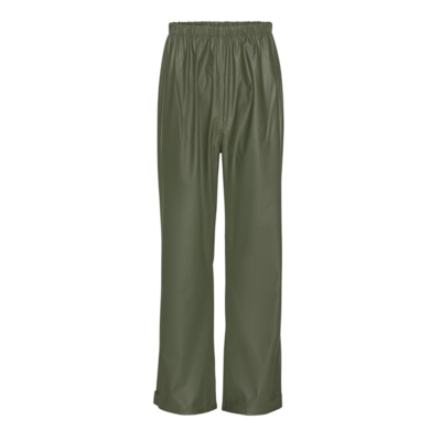 Olivengrønne regnbukser