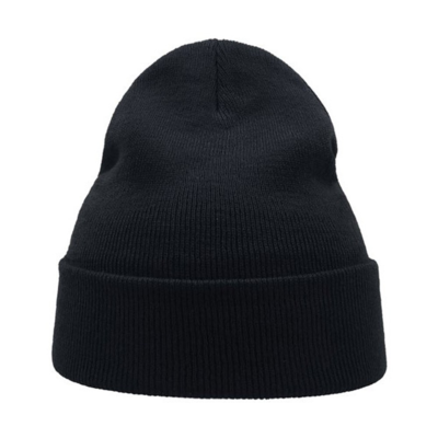 Navy blå strik beanie