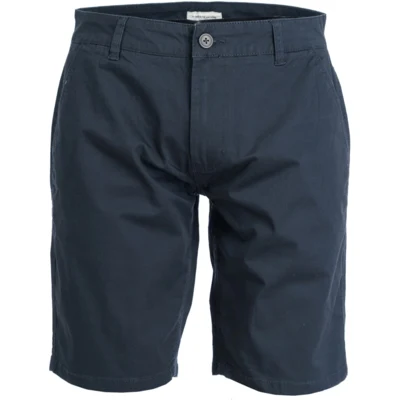 Navy blå chino shorts