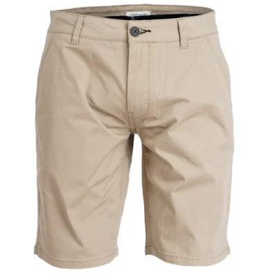 Sandfarvet chino shorts