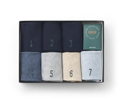 Bambus strømper (Ensfarvet) (7 par strømper)