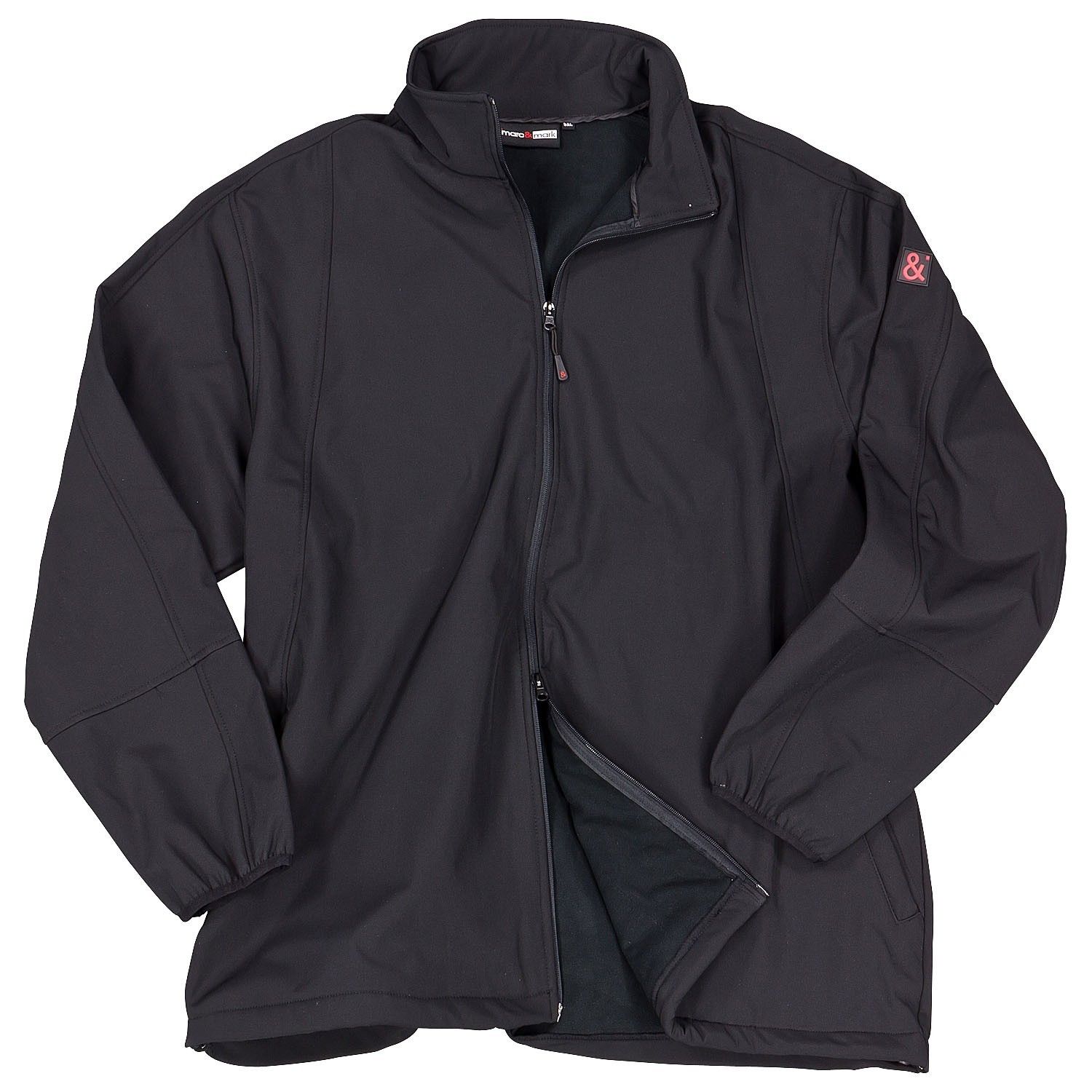 Softshell i store størrelser til mænd